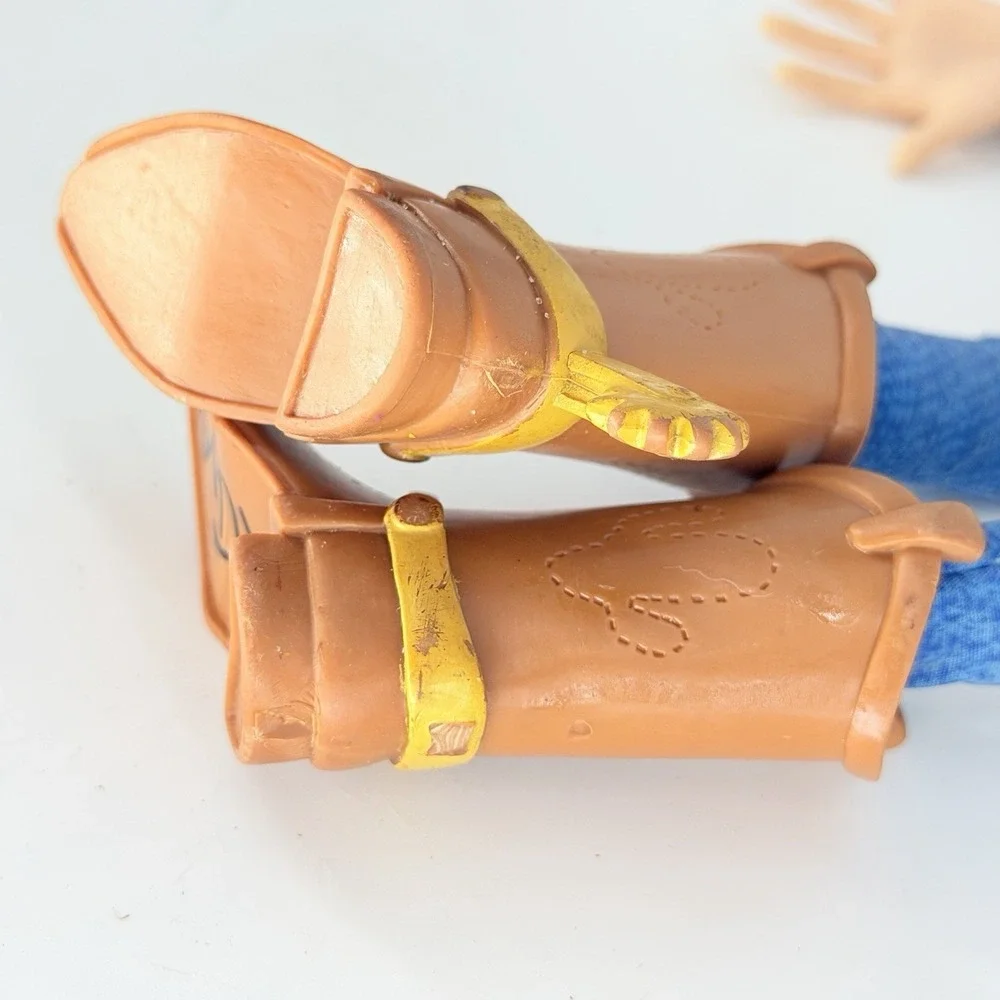 Toy Story Adventure Woody Talking Doll 2006 Hasbro Works Rare Brown Shirt